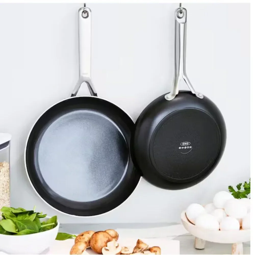 OXO Good Grips Non-Stick Black Hard Anodized Aluminum Frying Pan Skillet 10 Inch
